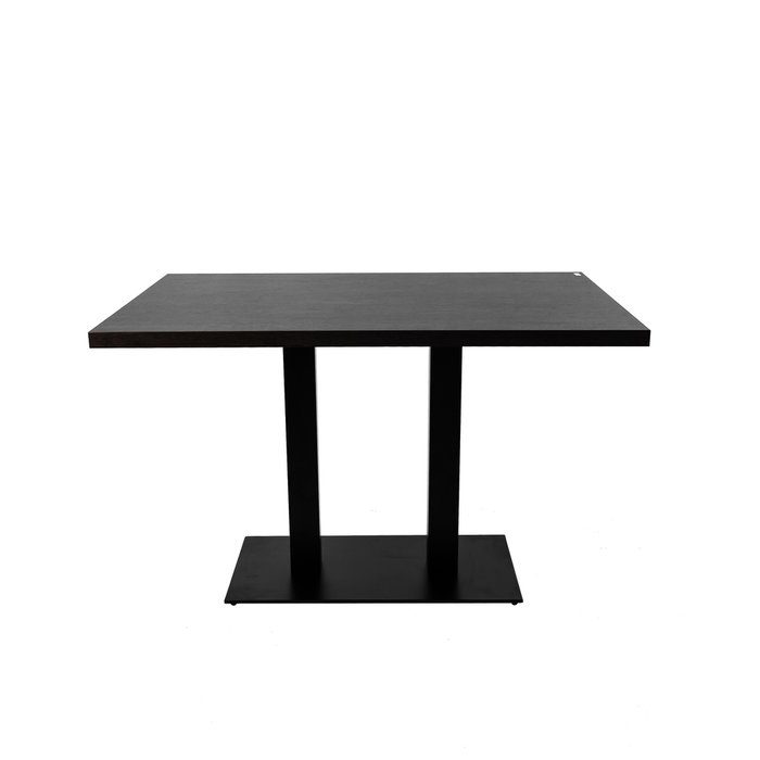 Обеденный стол Flat Step черного цвета