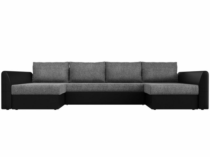 Угловой диван-кровать Гесен серого цвета - купить Угловые диваны по цене 71990.0