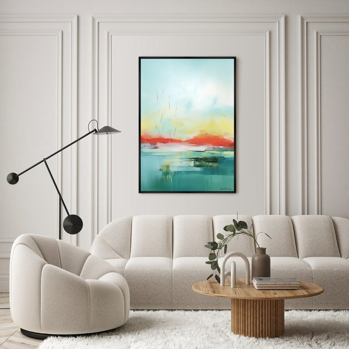 Репродукция картины Landscape Collection, Awakening, No 1, 2024г. - лучшие Картины в INMYROOM