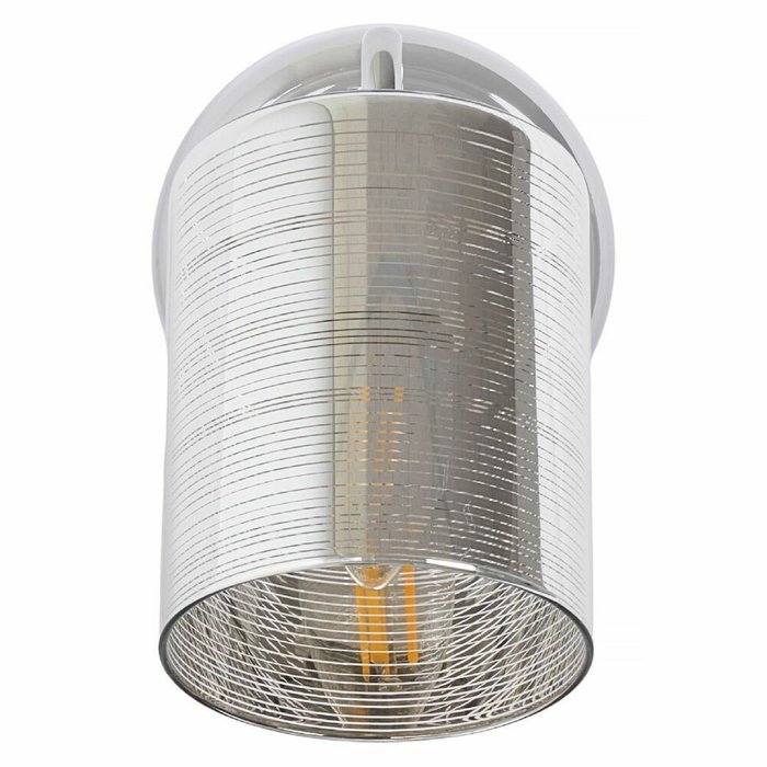 Бра Patrick MR1600-1W (стекло, цвет хром) - лучшие Бра и настенные светильники в INMYROOM