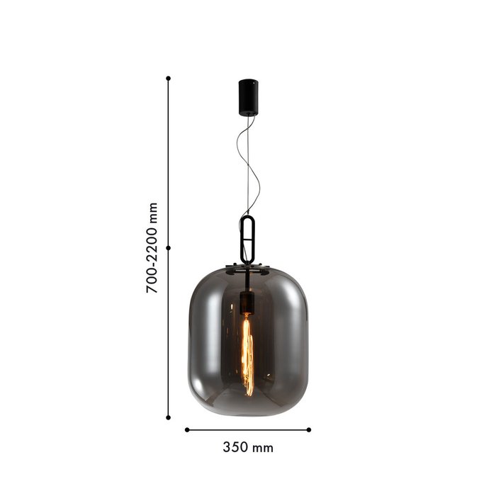 подвес Canister металл, стекло 1*E27*40W, excluded - лучшие Подвесные светильники в INMYROOM подвес Canister металл, стекло 1*E27*40W, excluded - лучшие Подвесные светильники в INMYROOM