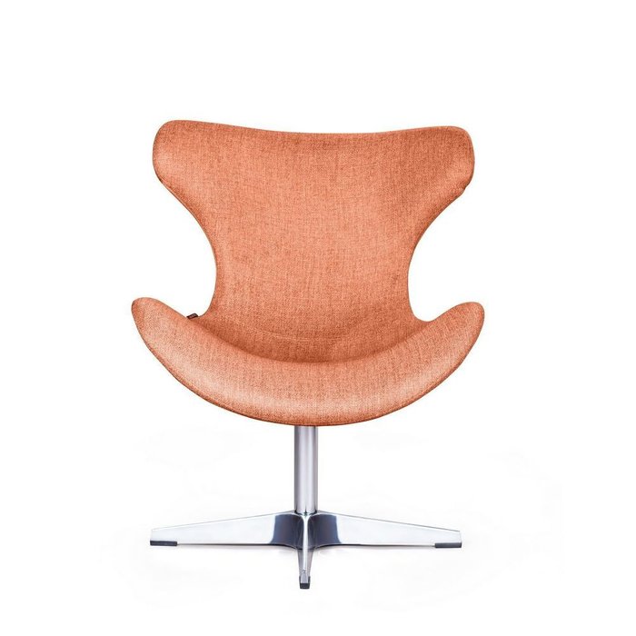 Лаунж кресло Vibe оранжевого цвета - лучшие Офисные кресла в INMYROOM