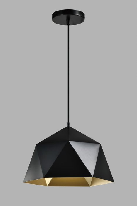Светильник подвесной Genoa черного цвета - купить Подвесные светильники по цене 10490.0