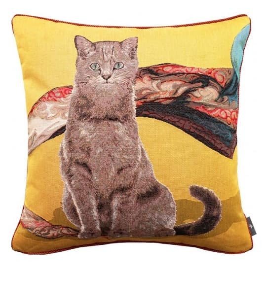 Декоративная подушка GREY CAT