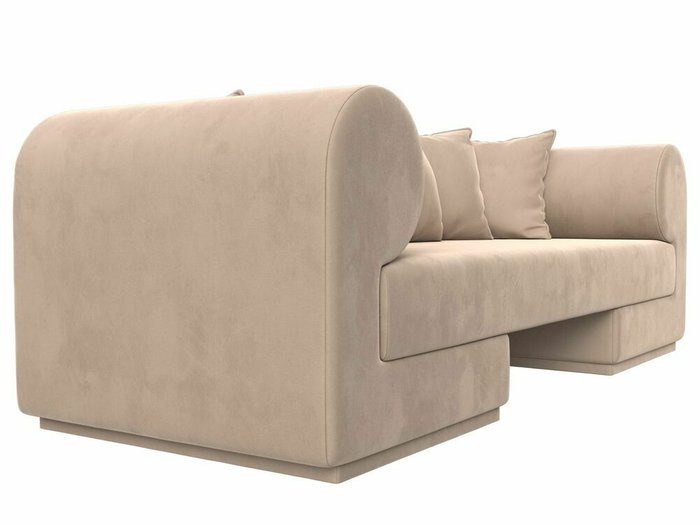Прямой диван Кипр бежевого цвета  - лучшие Прямые диваны в INMYROOM