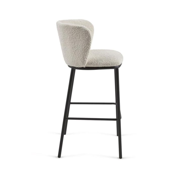 Барный стул Ciselia белого цвета  - купить Барные стулья по цене 44990.0