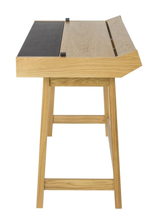 Стол письменный Brompton Flap Desk с черной столешницей - лучшие Письменные столы в INMYROOM