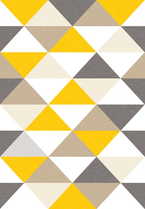 Ковер Blaze hygge 160x230 бежево-желтого цвета
