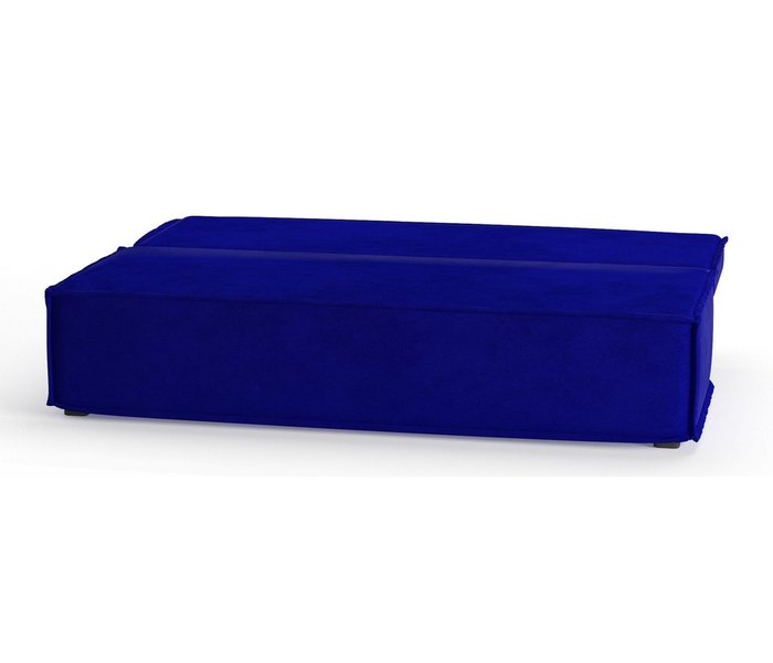 Диван-кровать Ли Рой Лайт в обивке из велюра Zara синего цвета - лучшие Прямые диваны в INMYROOM