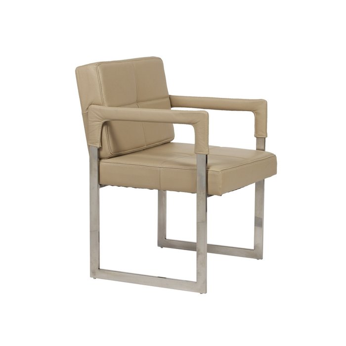 Кресло Aster Chair Sand Premium Leather 