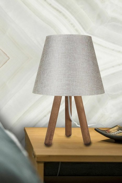 Настольная лампа Sophia TL1619T-01BG (ткань, цвет песочный) - лучшие Настольные лампы в INMYROOM