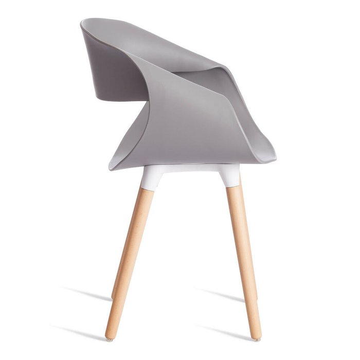 Стул Qxx серого цвета - купить Обеденные стулья по цене 4710.0