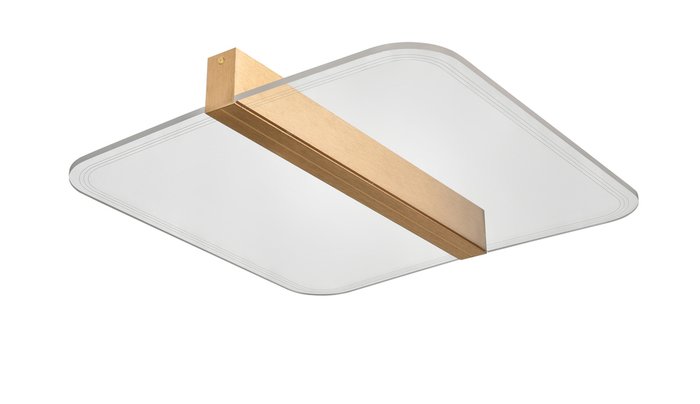Потолочный светильник Futuro бело-золотого цвета - купить Потолочные светильники по цене 10975.0