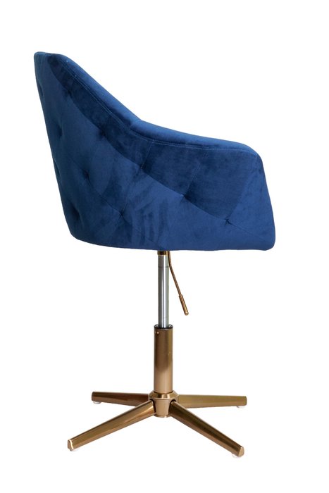 Стул поворотный Dubai синего цвета - лучшие Офисные кресла в INMYROOM