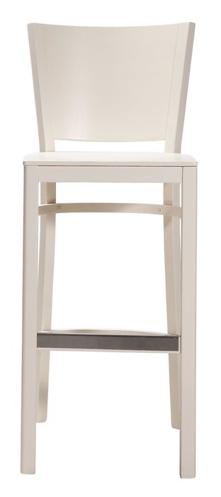 Барный стул Бергамо белого цвета - купить Барные стулья по цене 9300.0
