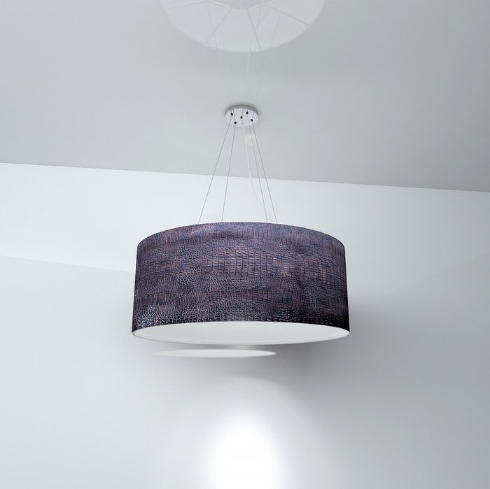 Подвесная люстра LIGHT TEXTURE С АБАЖУРОМ ИЗ ЭКОКОЖИ Подвесная люстра LIGHT TEXTURE С АБАЖУРОМ ИЗ ЭКОКОЖИ