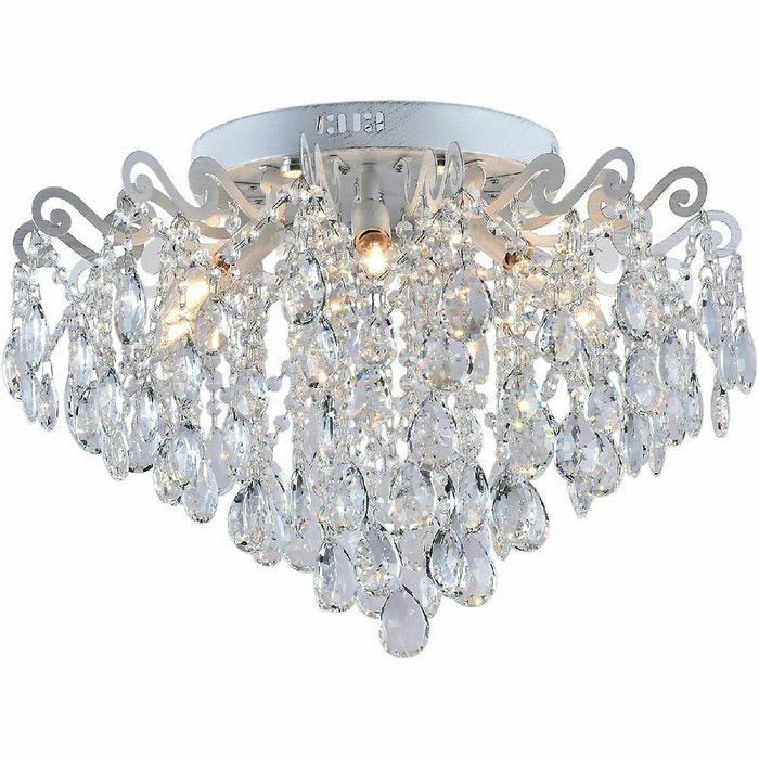 Хрустальная люстра 04033-0.3-07 WH+SILVER PN (хрусталь, цвет прозрачный) Хрустальная люстра 04033-0.3-07 WH+SILVER PN (хрусталь, цвет прозрачный)