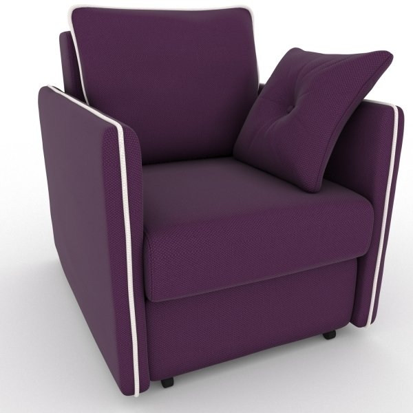 Кресло-кровать Cardinal фиолетового цвета