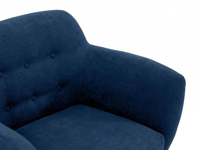 Кресло Loa синего цвета - лучшие Интерьерные кресла в INMYROOM