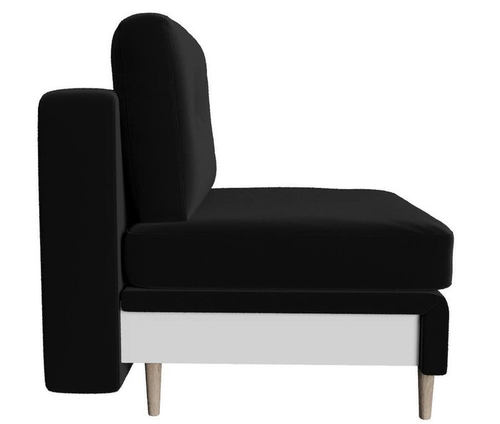 Модуль кресло Белфаст черного цвета - лучшие Интерьерные кресла в INMYROOM