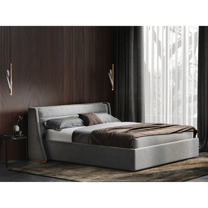 Кровать Iris 180х200 c подъемным механизмом - лучшие Кровати для спальни в INMYROOM Кровать Iris 180х200 c подъемным механизмом - лучшие Кровати для спальни в INMYROOM