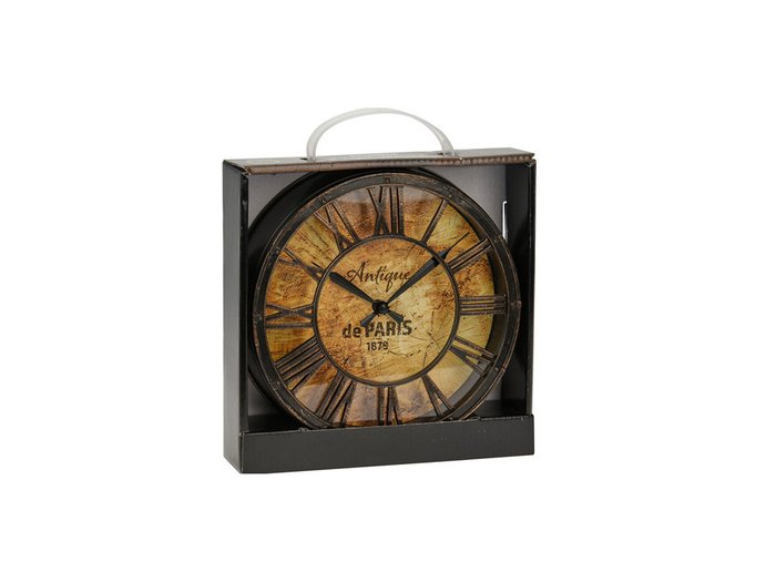 Часы настенные De Paris коричневого цвета - купить Часы по цене 990.0
