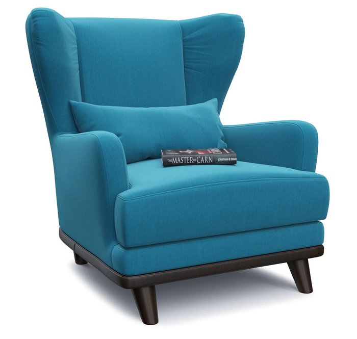 Кресло Роберт Azur голубого цвета