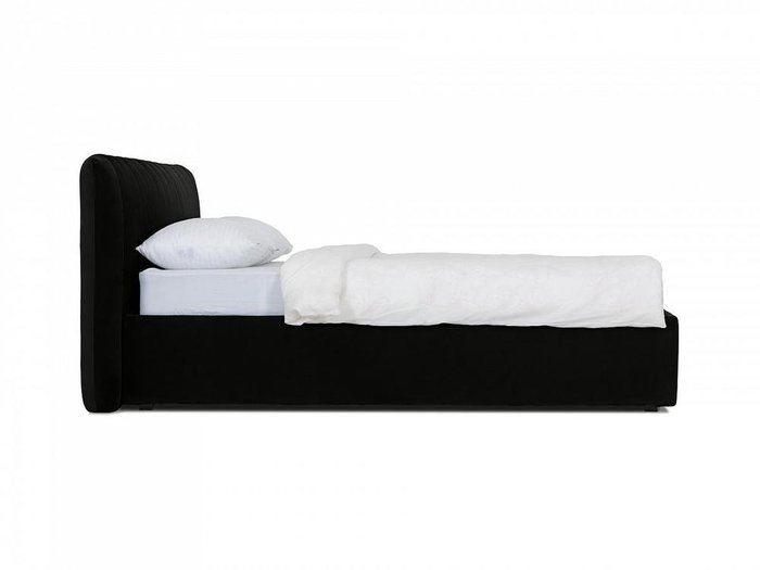 Кровать Queen Anastasia Lux черного цвета 160х200 с подъемным механизмом - лучшие Кровати для спальни в INMYROOM