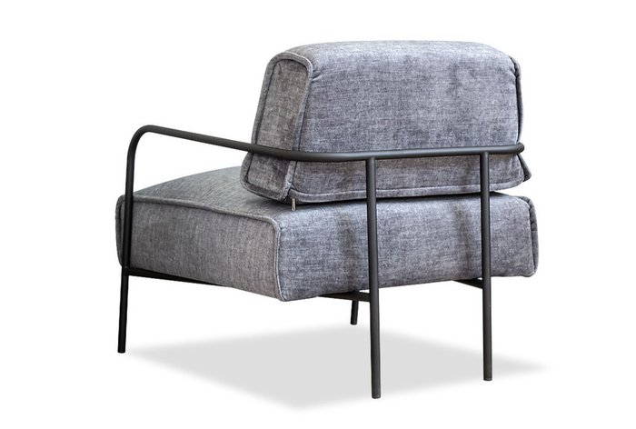 Кресло Данте серого цвета - лучшие Интерьерные кресла в INMYROOM