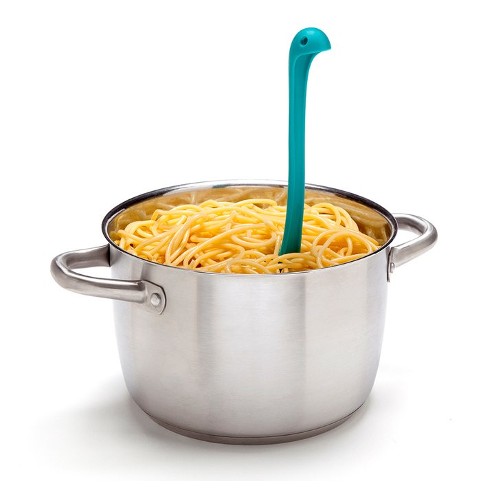 Ложка для пасты Papa Nessie бирюзового цвета - лучшие Прочее (не использовать) в INMYROOM