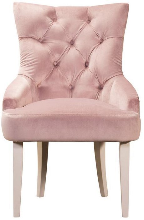 Кресло Шарлотт Романтик розового цвета - лучшие Интерьерные кресла в INMYROOM
