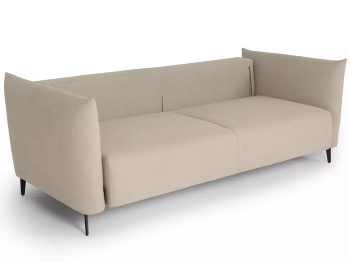 Диван-кровать Menfi бежевого цвета с металлическими ножками - лучшие Прямые диваны в INMYROOM