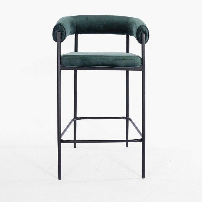 Стул полубарный Манчестер темно-зеленого цвета - купить Барные стулья по цене 13900.0