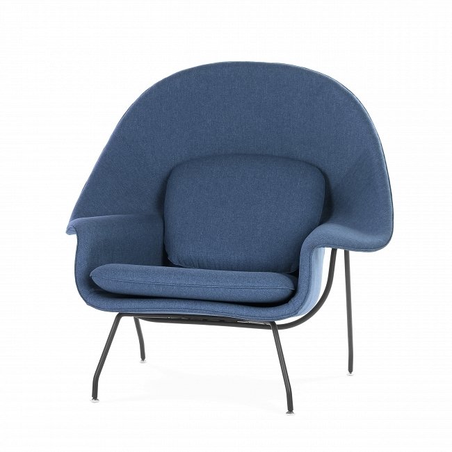 Кресло Womb синего цвета