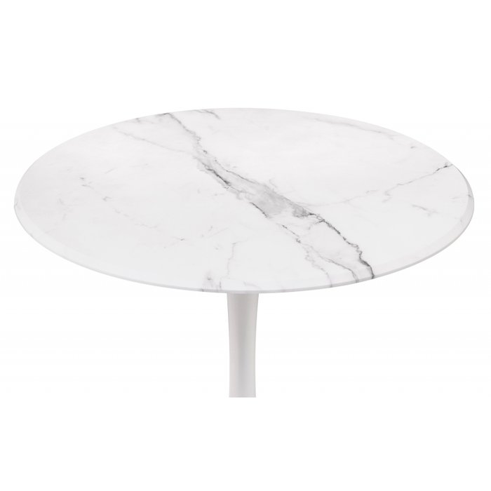 Обеденный стол Tulip 90х90 белого цвета - купить Обеденные столы по цене 9227.0