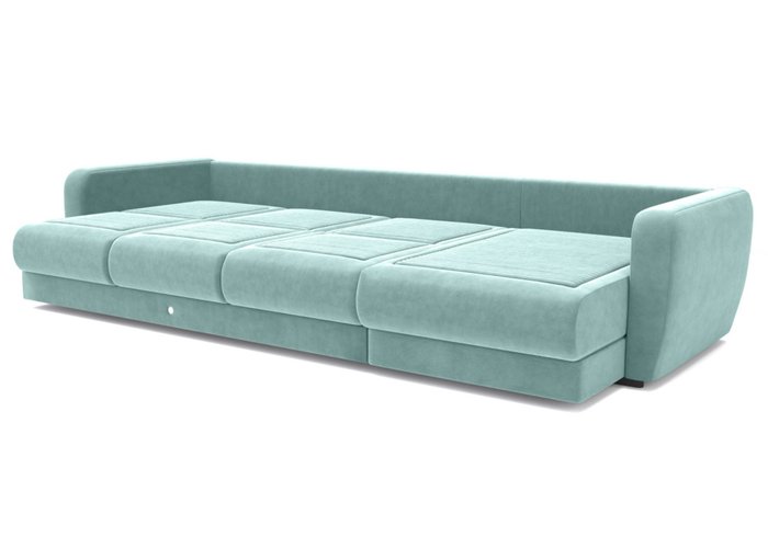 Угловой диван-кровать голубого цвета - лучшие Угловые диваны в INMYROOM