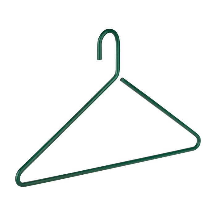 Набор из трех вешалок Infinity зеленого цвета - купить Вешалки-плечики по цене 850.0