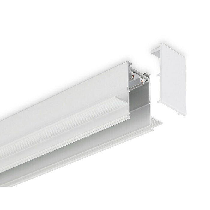 Шинопровод под ГКЛ 12,6мм Ambrella Magnetic 220V 3m GL1011 - купить Трековые светильники по цене 8280.0 Шинопровод под ГКЛ 12,6мм Ambrella Magnetic 220V 3m GL1011 - купить Трековые светильники по цене 8280.0