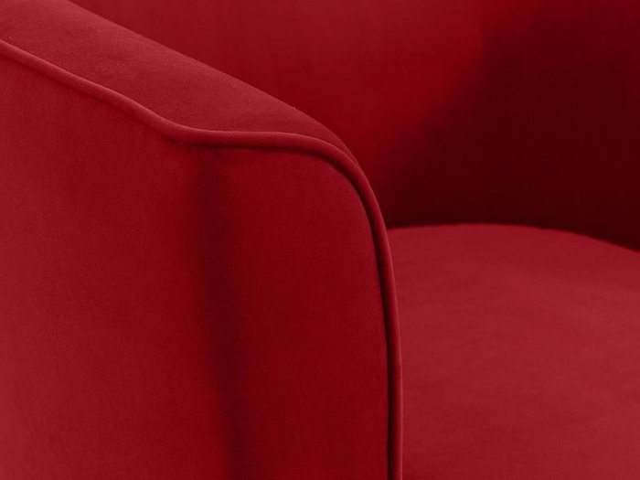 Кресло California красного цвета - лучшие Интерьерные кресла в INMYROOM