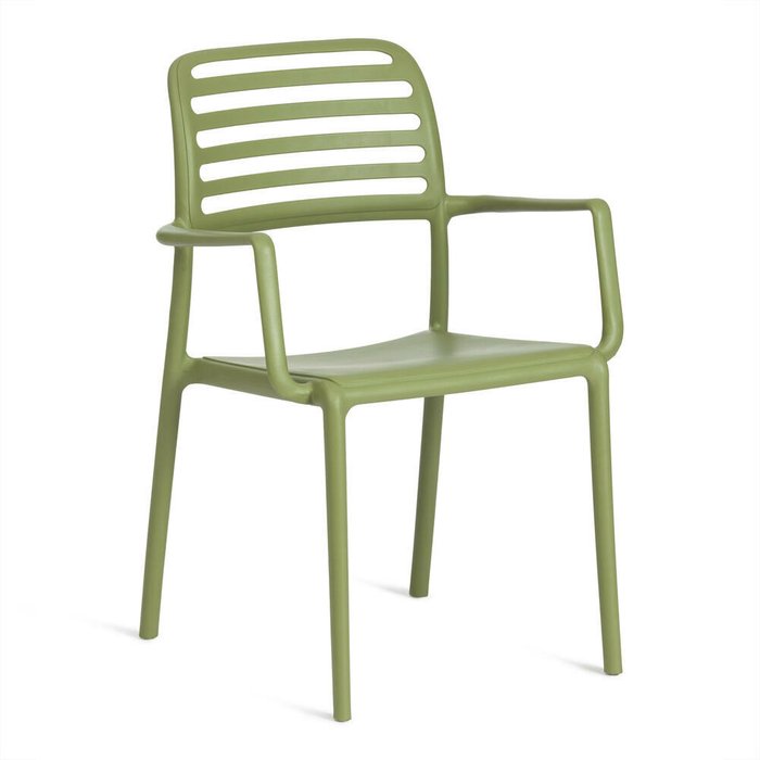 Набор из четырех стульев Valutto зеленого цвета - купить Обеденные стулья по цене 21880.0