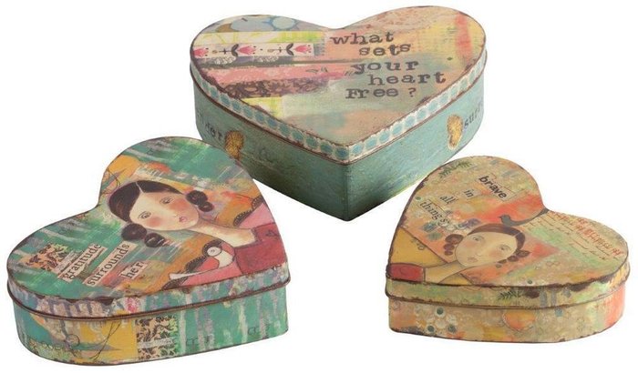 Декоративная коробка Corazón - купить Декоративные коробки по цене 3000.0
