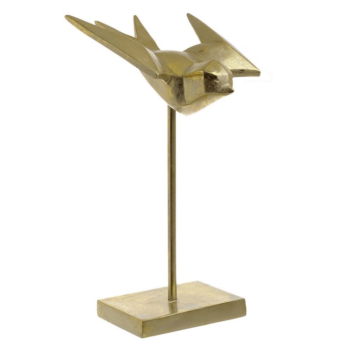 Статуэтка птичка Dayguard золотого цвета