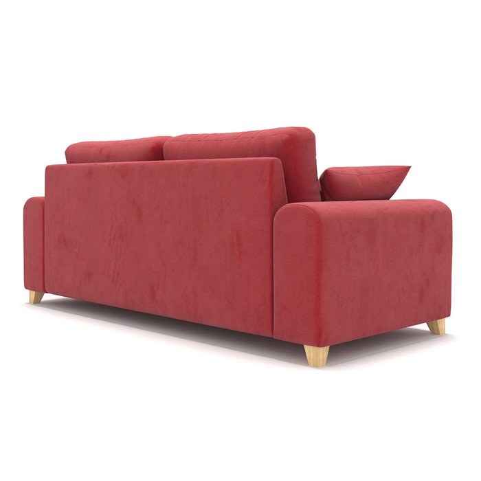 Диван трехместный Vittorio MT красного цвета - лучшие Прямые диваны в INMYROOM