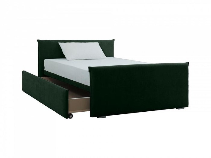 Кровать Studio зеленого цвета 120x200 - купить Кровати для спальни по цене 40770.0