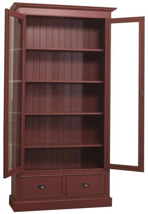 Книжный шкаф Брюгге коричневого цвета - купить Книжные шкафы по цене 215800.0