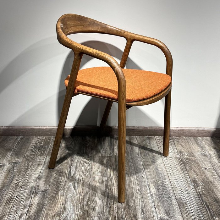 Подушка к стулу Лугано кирпичного цвета - лучшие Подушки для стульев в INMYROOM