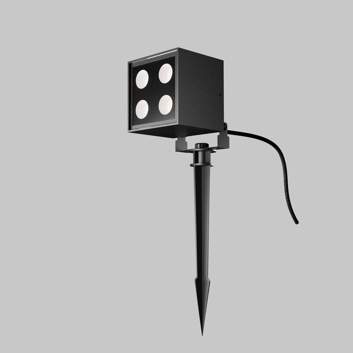 Ландшафтный светильник Ares М черного цвета - купить Наземные светильники по цене 5290.0