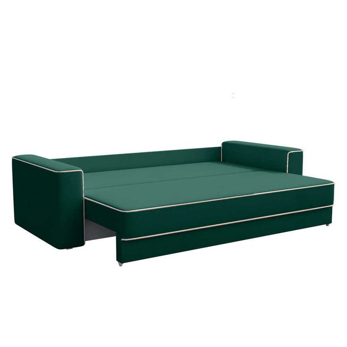 Диван-кровать Стаут зеленого цвета - купить Прямые диваны по цене 74160.0