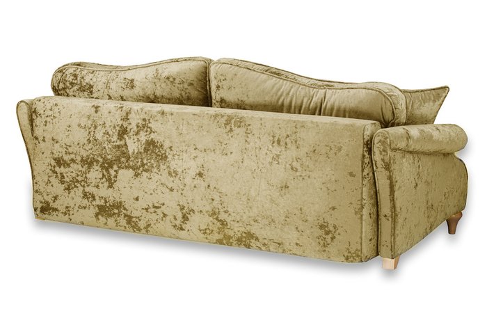 Прямой диван-кровать Бьюти Премиум желто-бежевого цвета  - лучшие Прямые диваны в INMYROOM