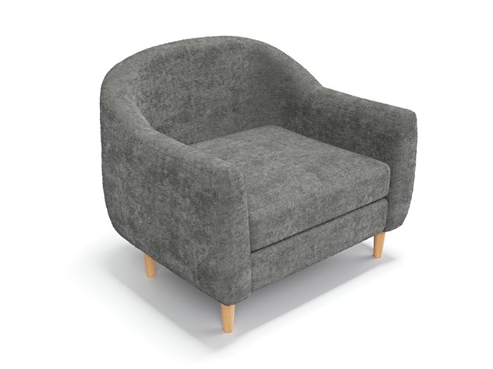 Кресло Орак цвета антрацит - лучшие Интерьерные кресла в INMYROOM